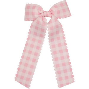 Gingham Long-tail bow