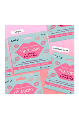 CALA Kissable Hydrogel 5pcs Lip Masks