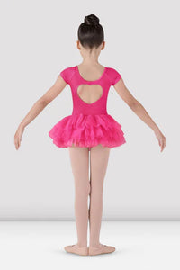 BLOCH Girls Sequin Heart Back Tutu Leotard