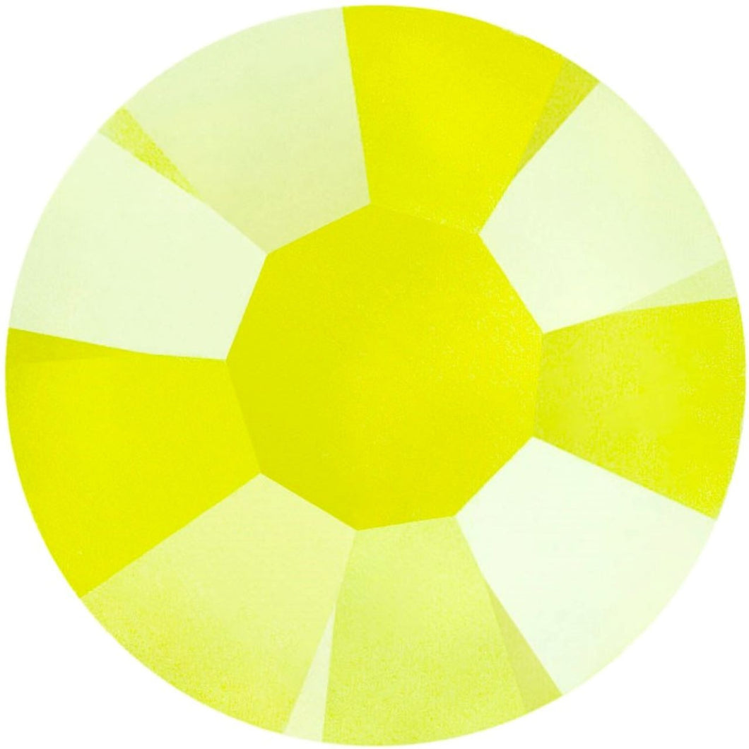MAXIMA Crystals by Preciosa Flatback Rhinestones Neon Yellow 20ss